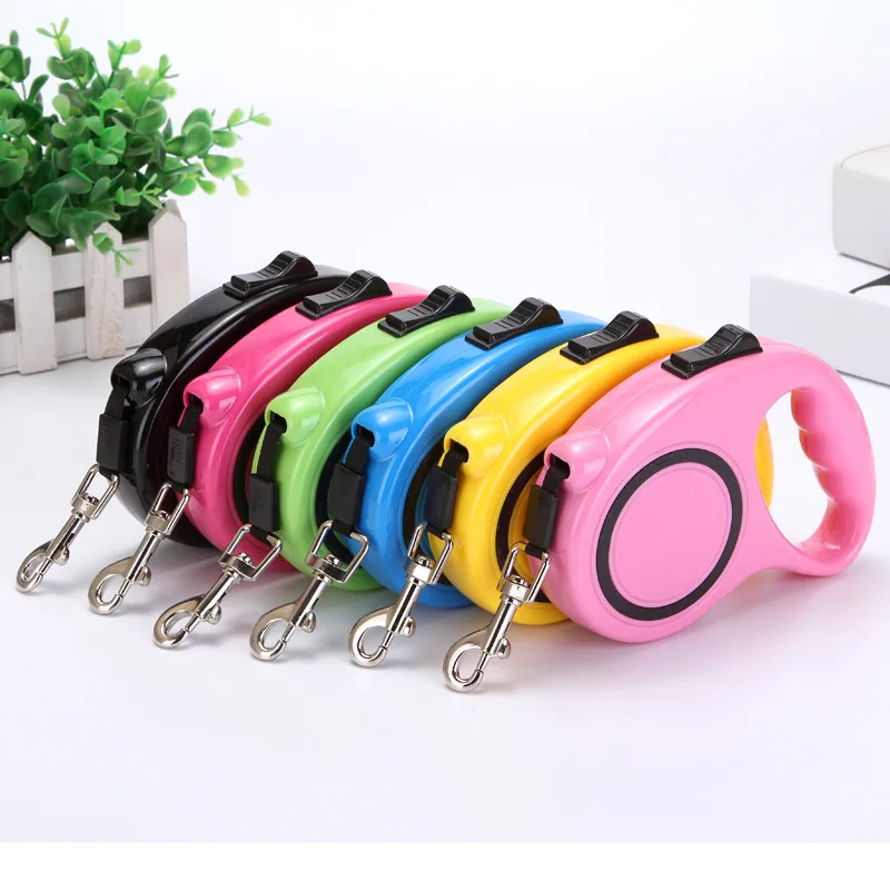 Manufacturers 3M 5M Long Retractable Dog Lead Pet Leashes Retractable Dog Leash