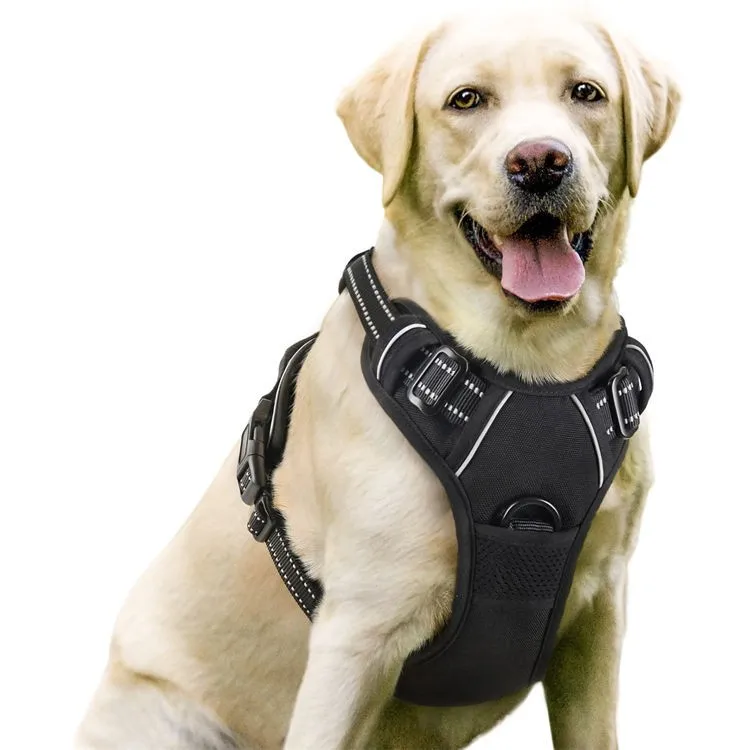 Manufacturers OEM ODM Custom Personalized High Quality Adjustable Designer Luxury No Pull Dog Harness Custom Dog Pet Harnesses