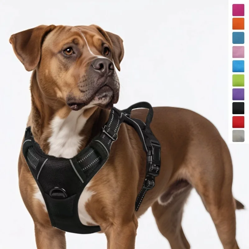 Manufacturers Oem Odm Custom Personalized High Quality Adjustable Designer Luxury No Pull Dog Harness Custom Dog Pet Harnesses