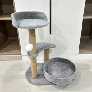 Manufacturers Supply Cat Climbing Rack Scratching Board with Multi Layer Platform Wear Resistant Integrated Cat Supplies