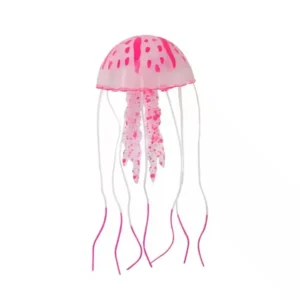 Marine Aquarium Decoration Jellyfish Luminous Accessories Aquatic Plants for Natural Aquariums and Fish Bowls