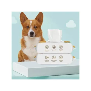 Maychan Custom Package Super Soft Non woven Cat Dog Wipes Pet Grooming Wet Wipes