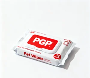 Medicated Soft Paper Pet Paw Wipes for Deep Cleaning and Protecting Pads