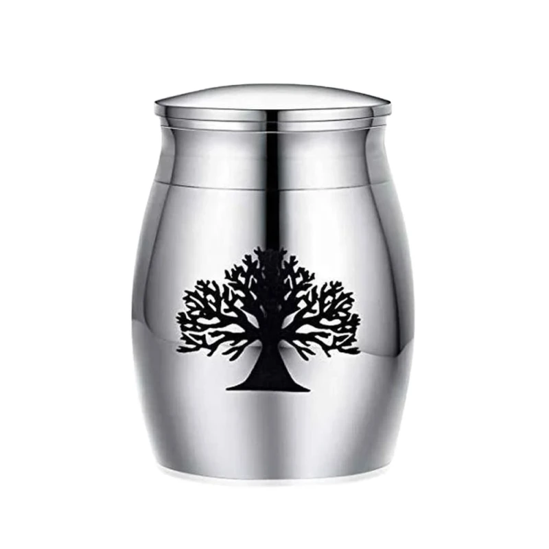 Memorials for Pets Mouse Cat Stainless Steel Human Ashes Funeral Dog Cremation Urn Casket Container Mini Small No Deformation