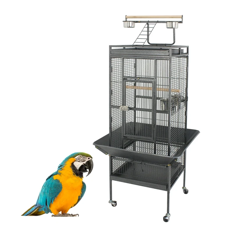 Metal Big Size Large Bird Cages Pet House Pet Cages Carriers Bird Breeding Foldable Large Bird Cage