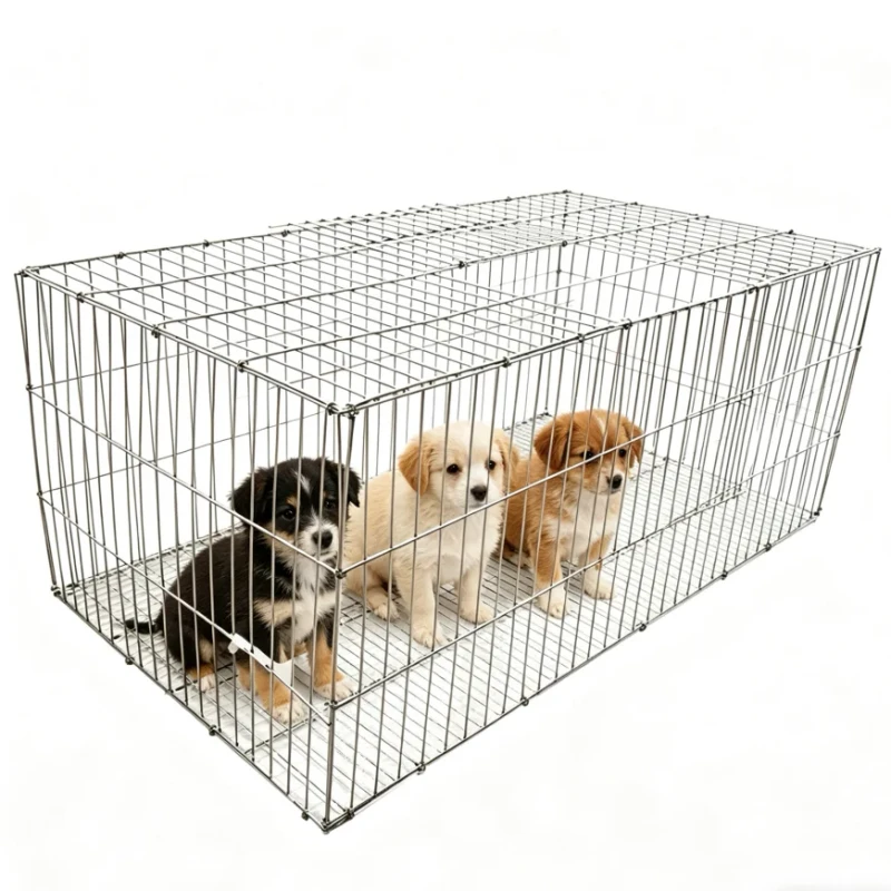 Metal Pet Cage Specially Designed for Cute Pets Like Teddy Dog Medium Small Dog Crates
