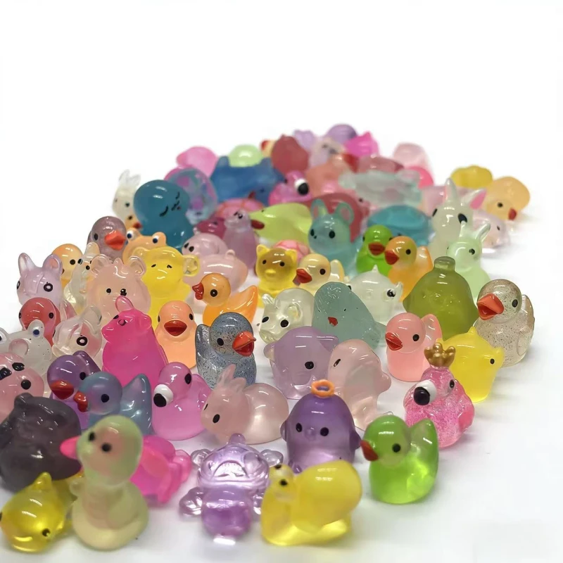 Mini Animals Variety Tiny Animals Figures Miniature for Micro Landscape Accessories Hide Crafts