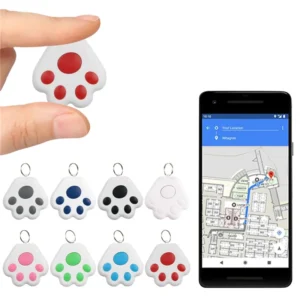 Mini Bluetooth Pet Tracker Anti-Loss Device for Pet Dogs and Cats with GPS Technology