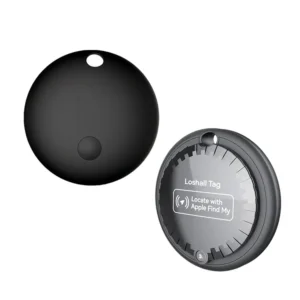 Mini GPS Tracker Round White Black Pet Safety Dogs Pet Tracker GPS Tracker for Pets