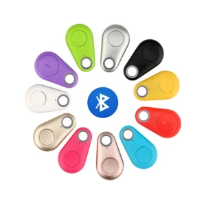 Mini GPS Waterproof Bluetooth Tracker Android Compatible Locator for Pet Dogs Cats Kids Car Key Collar