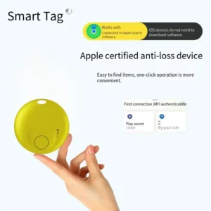Mini N Tag GPS Tracker Bluetooth Compatible External Item Locator Key for Backpackers Bluetooth Navigation for Luggage Find My