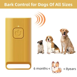 Mini Outdoor Dog Bark Control Devices Ultrasonic Training Dog Stop Barking Device Pet Repeller Barking Stopper