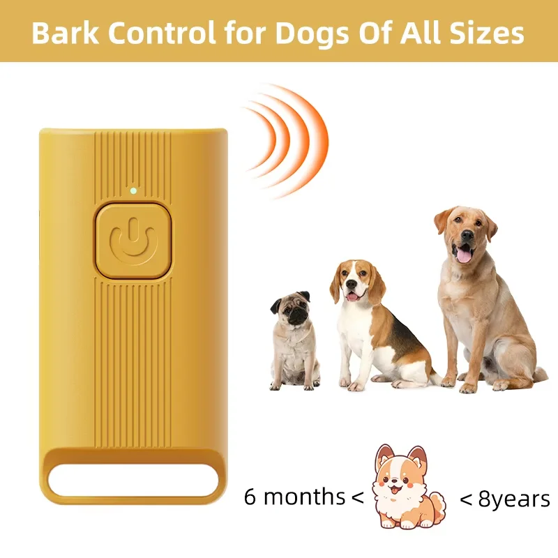 Mini Outdoor Dog Bark Control Devices Ultrasonic Training Dog Stop Barking Device Pet Repeller Barking Stopper