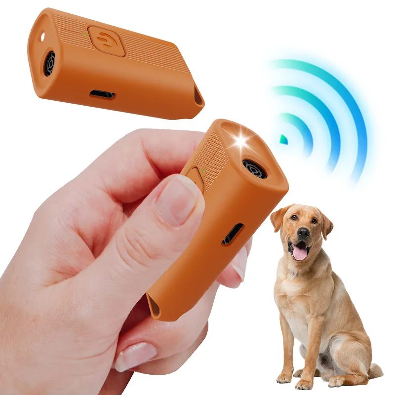 Mini Outdoor Dog Bark Control Devices Ultrasonic Training Dog Stop Barking Device Pet Repeller Barking Stopper