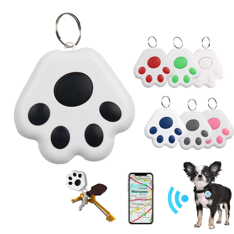 Mini Pet GPS Tracker Pet Locator Cute Anti-Lost Long Distance Tracking Device