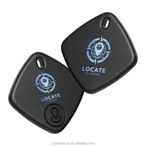 Mini Smart Tag Tracker Pets Anti-Lost Alarm for Keys Wallet & Bags Replaceable Battery with Find My iPhone