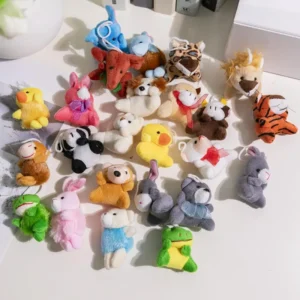 Mini Stuffed Animals Plush Toys Small Custom Plush Keychain Animal Stuffed Plush Toy for Crane Machine