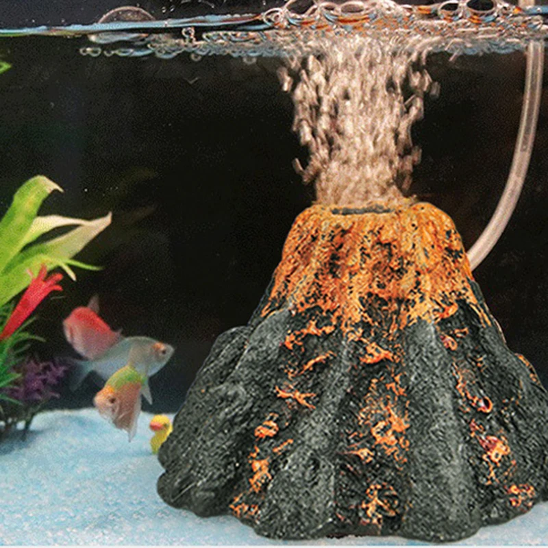Mini Toy Resin Simulation Model Aquarium Decoration Spray Oxygen Oxygenation Oxygen Bubble Simulation Model Air Bubbler Stone