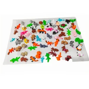 Miniature Plastic Animals 83 Styles Tiny Figures for Micro Fairy Garden Landscape Bulk Micro Little Animal Figures for Home