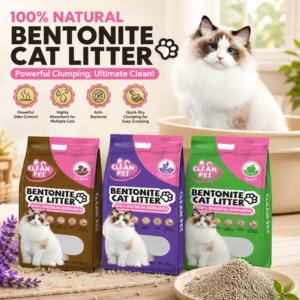 Mixed Cat Litter Bentonite Tofu Formula Strong Clumping OEM Factory Dust Free Private Label Manufacturer Cat Pet Sand