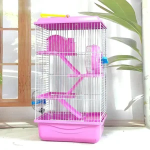 Model 007 Five Layer Double Layer Large Villa Small Castle Hamster Cage Eco friendly Plastic Small Animal Supplies