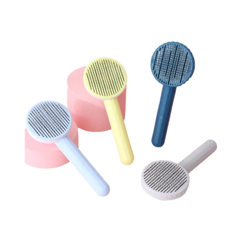 Modern ABS Plastic Pet Supplies Knot Needle Comb for Dog Hair Removal Floating Brush Remover for Dogs Bathroom Use