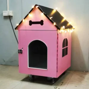 Modern Cabin Kennel Large Medium Small Size Silent Dog Toilet House Furniture for Pet