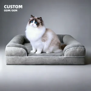 Modern Cat Bed Cave and Dog Sofa Bed Medium Large Size Detachable Washable All Season Waterproof Pet Bed