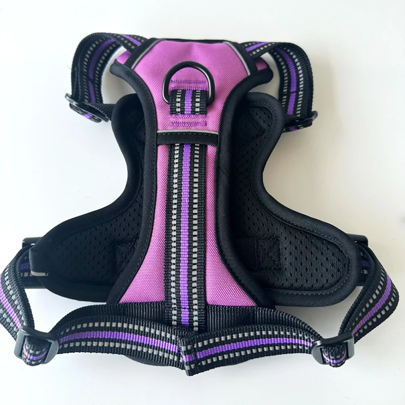 Modern Design Reflective Adjustable Dog Harness Luxury Soft Dog Harness