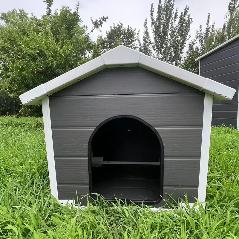 Modern Design Small Plastic Sheds Weatherproof House Pet Room for Dog Outdoor Use