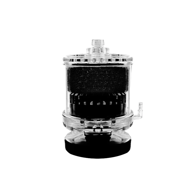 Modern Eco Friendly Plastic Aquarium Filter Accessories Sponge Air Forced Fish Tank Bio Ball Box Irregular Shape 1L Automatic