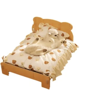 Modern Fashion Cat Bed House Pet Bed for Dogs and Cats Breathable Waterproof Warmth Four Seasons Indoor Use