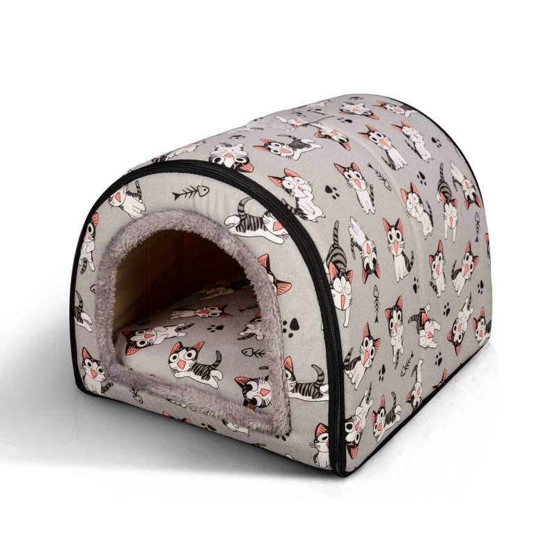 Modern Lightweight Warm Pet Bed Reusable Removable Washable Eco Friendly Soft Anti Slip Cushion for Cats Dogs