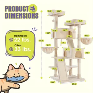Modern Luxury 4 Level Cat Tree Iron Wire Scratcher Eco Friendly Durable Cat Climbing Tower for Indoor Outdoor Use Carton Packed