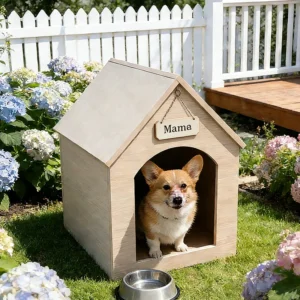 Modern Multi layer Board Melamine Pet House for Dogs Cats Bedroom Apartment Living Room Home Office Indoor Outdoor Use Durable