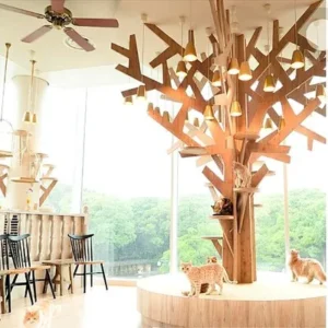 Modern Pet Furniture Scratcher Tree Cat Climbing Furniture Cat Tree