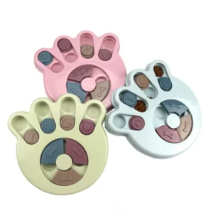 Modern and Simple Treat Dispensing Pet Enrichment Toys for IQ Training Brain Stimulation Interactive Mentally Stimulating Toys