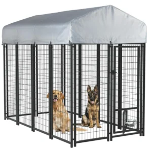 Modular Outdoor Cages Metal Welded Mesh Pet House Large Medium Pet Animal Kennels Factory Supplier