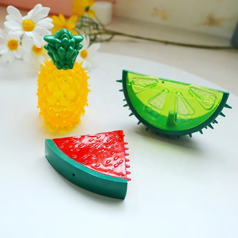 Most Popular Pet Squeak Toys Small New Rubber Factory Summer Ice Frozen Cooling Toy Squeaky Frozen Dog Toy