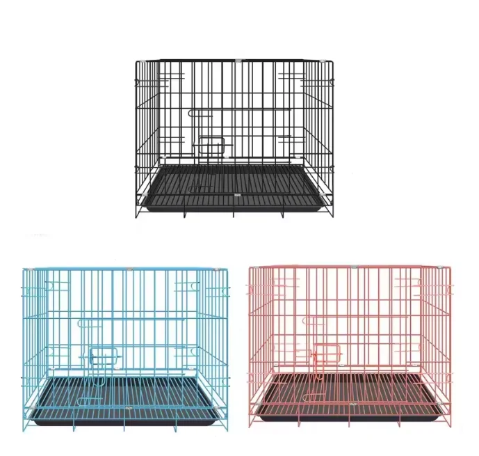 Moving Animal Cages Pigeon Birds Breeding Animal Cage Toy Pet Cages & Houses Cat Crate Foldable