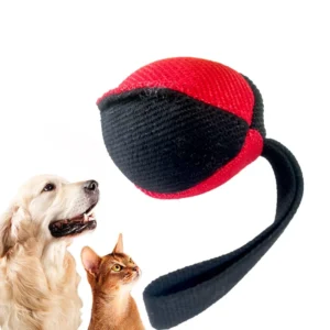 Multi Color Tear Resistant Bite Stick Dog Tug Ball for Dog Training Interactive Bite Pet Toys