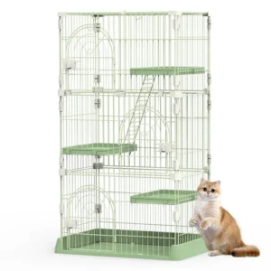 Multi Functional Multi layer Metal Pet Cat and Dog House Cage