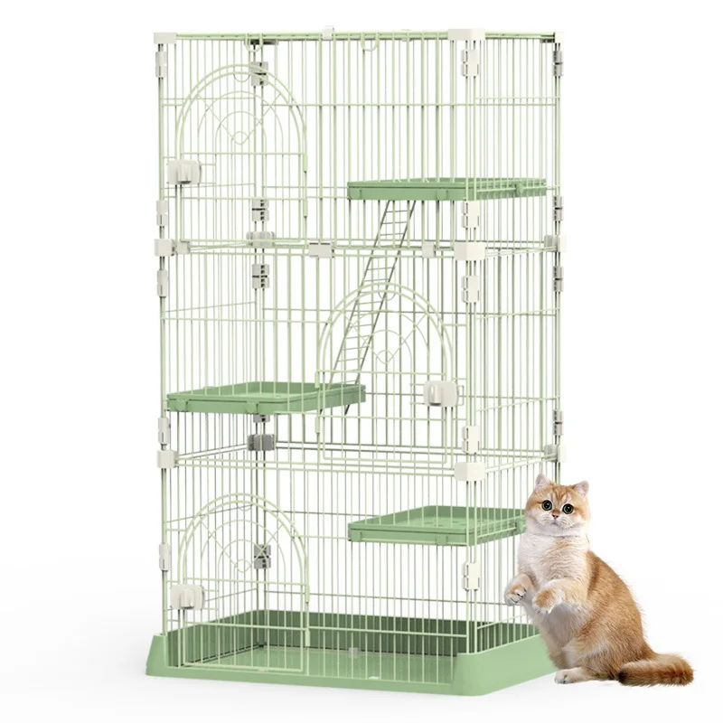 Multi Functional Multi layer Metal Pet Cat and Dog House Cage