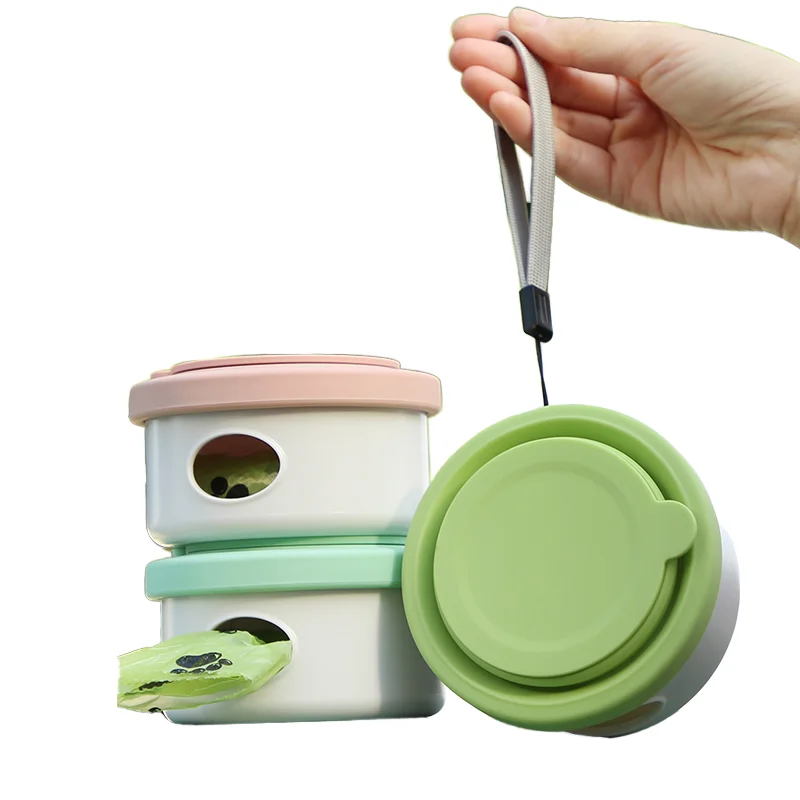 Multi Functional Travel Dog & Cat Bowl with Eco Friendly Collapsible Lid Manufacturer Supply