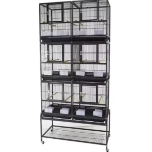 Multi Layer Large Pet House Birds Stackable Bird Cage Canary Breeding Cages Movable Splice Pigeon Parrot Bird Breeding Cage