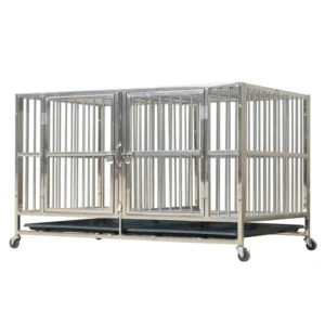 Multi-Layer Stainless Steel Dog Cage for Pet Boarding Breeding Hospitalization with Display Features