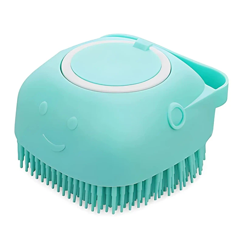 Multi Purpose Soft Silicone Dog Cat Bath Clean Grooming Brush Pet Shower Shampoo Disperse Combs Massage Tools