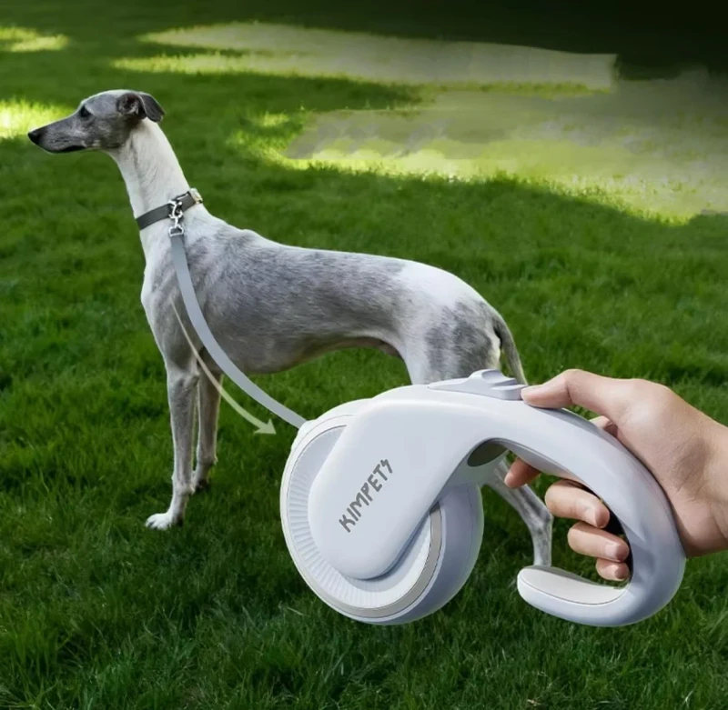 Multi color 3m 5m Automatic Retractable Non stuck Nylon Dog Leash Outdoor Easy to Control for Dog
