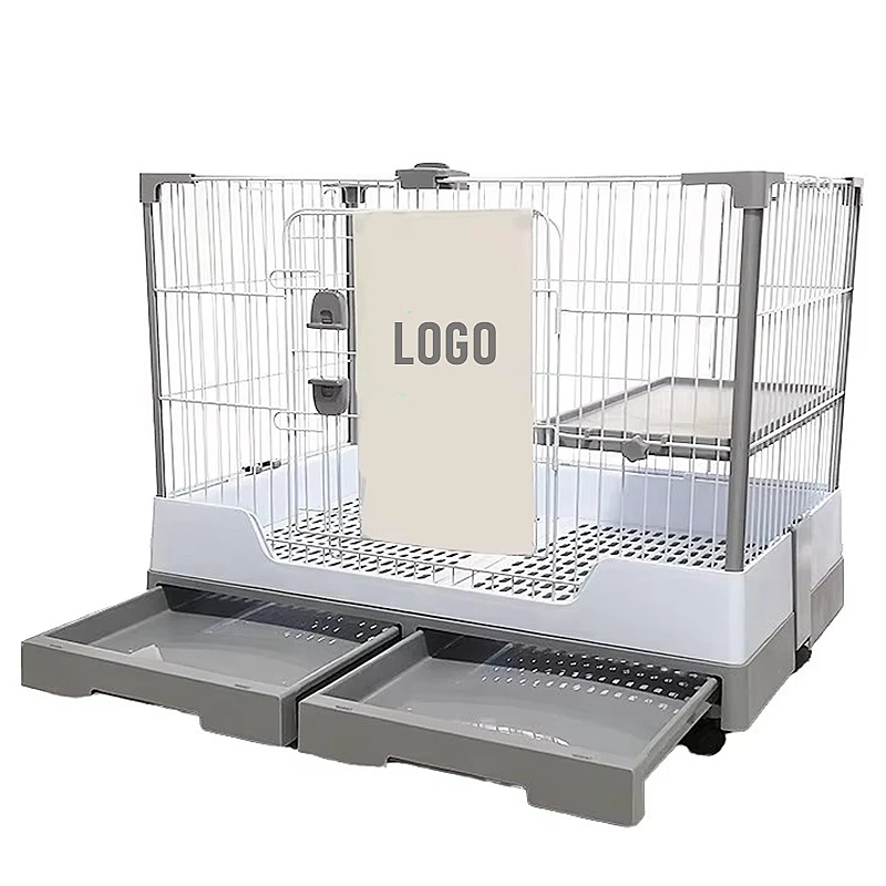 Multi color Portability Durable Metal Pet Cage With Wheel Pet Product Rabbit Cage Hamster Cage