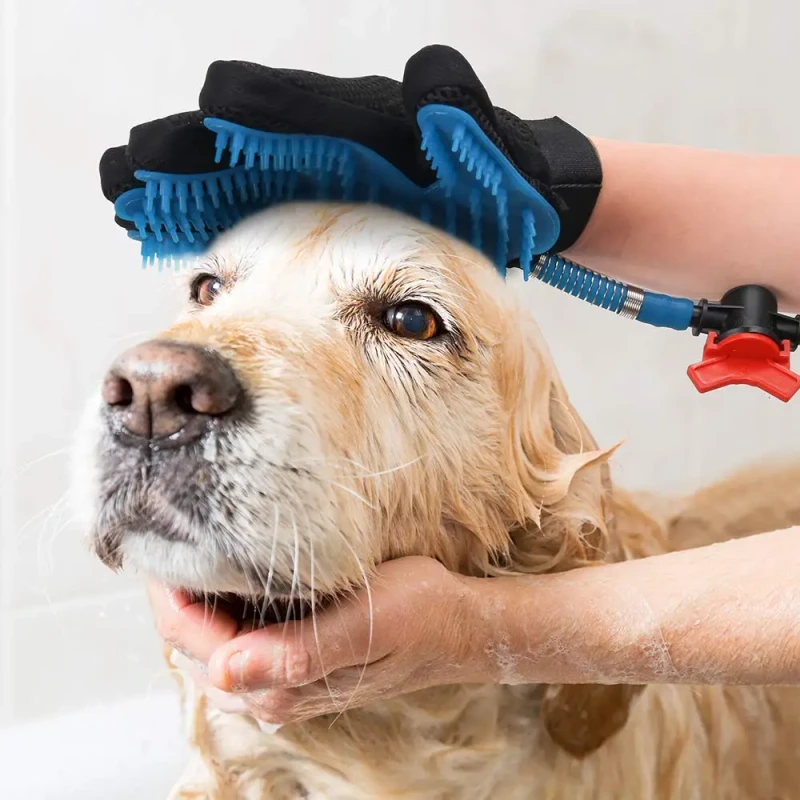 Multi function Bathing Massage Shower Spray Tool Pet Product Pet Dog Bath Grooming Set